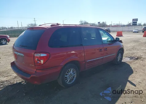 2002 Chrysler Town & Country Limited из США, поврежденный, VIN 2C8GP64L42R579552